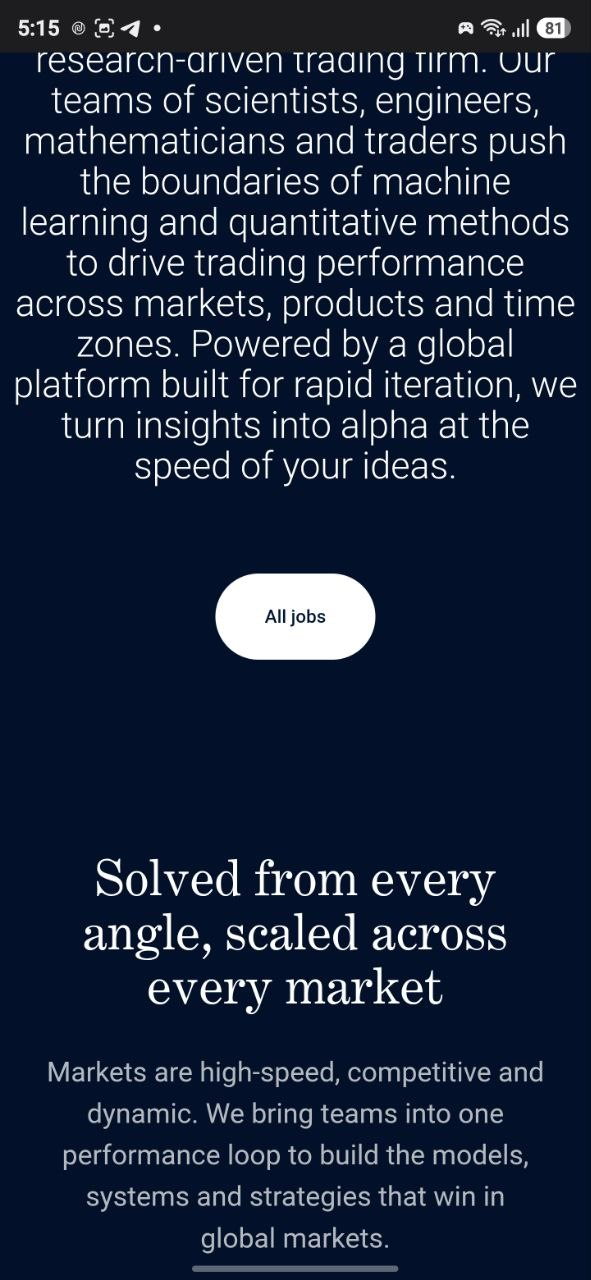 Solved from every angle, scaled across every market