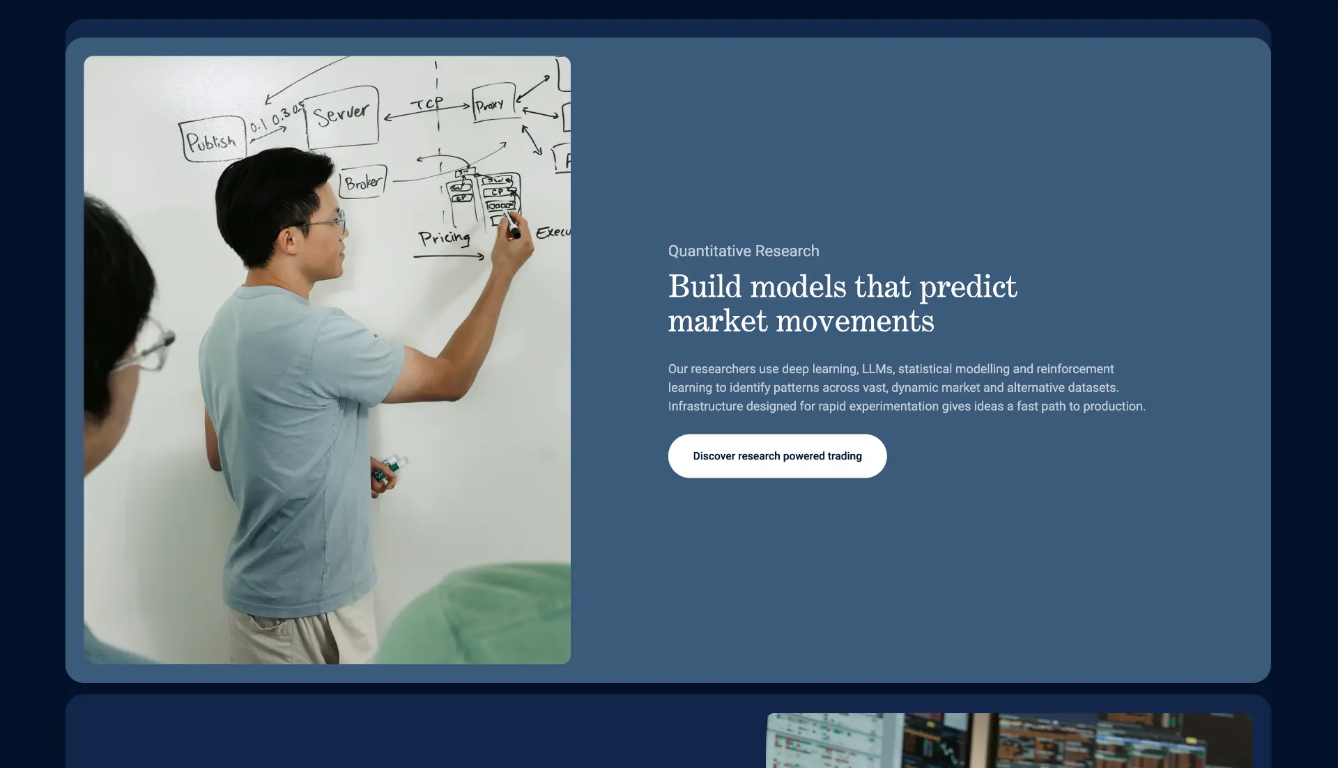 Quantitative Research — Build models that predict market movements
